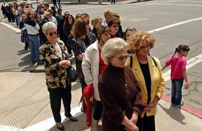 Waiting in line