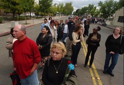 Others waiting to enter